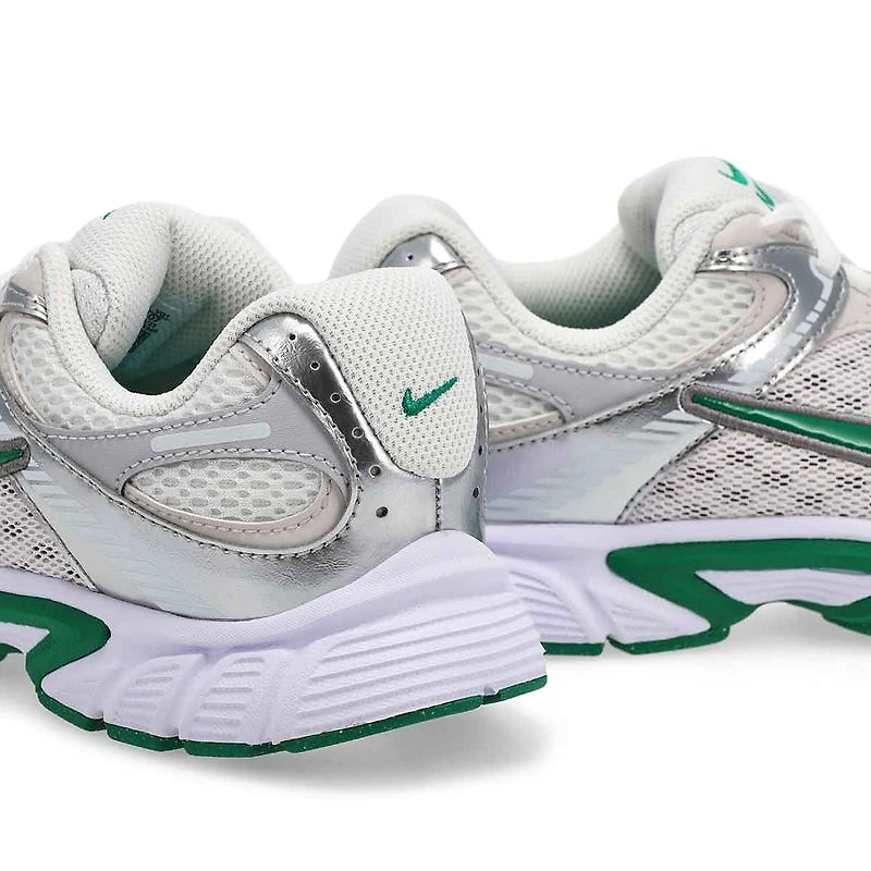 Baskets de performance V5 BG, blanc/malachite/gris