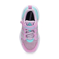 Girls'  Lightorama Sneaker - Ice Lavender/Silver/F