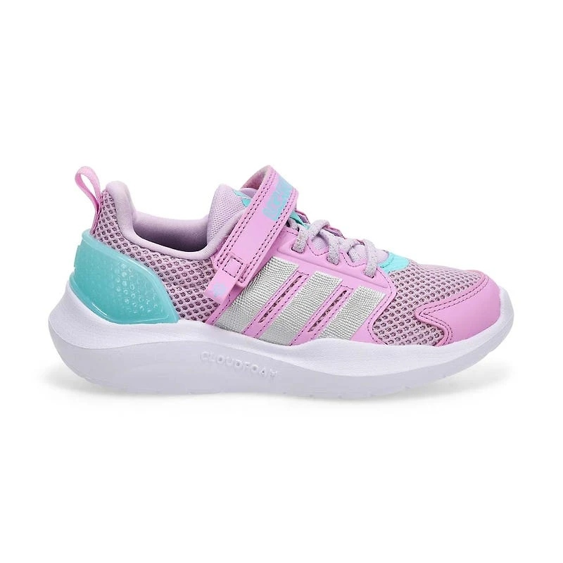 Girls'  Lightorama Sneaker - Ice Lavender/Silver/F