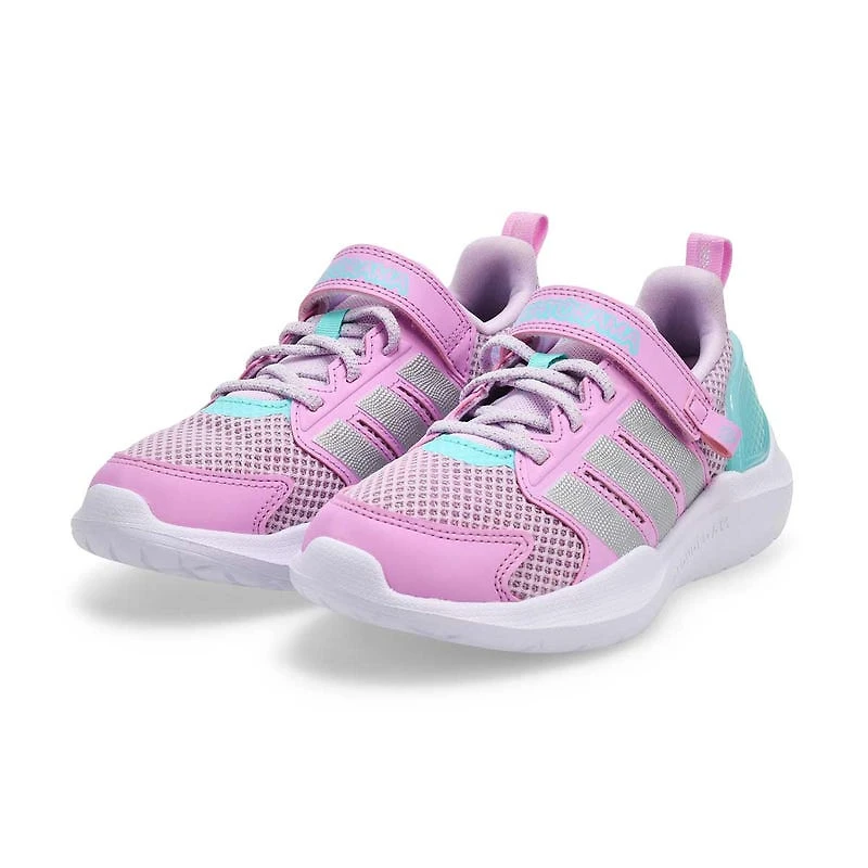 Girls'  Lightorama Sneaker - Ice Lavender/Silver/F