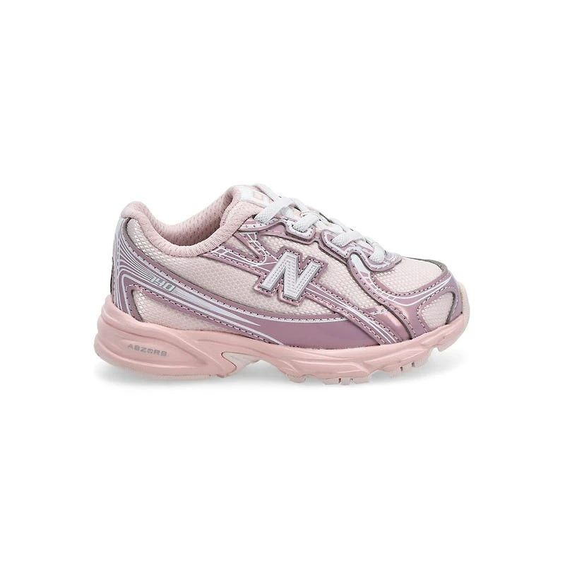 Infants'  740 Lace Up Sneaker - Light Pink