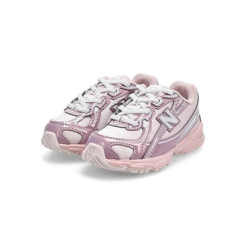 Infants'  740 Lace Up Sneaker - Light Pink