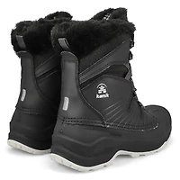 Women's Iceland F Waterproof Winter Boot - Black/W