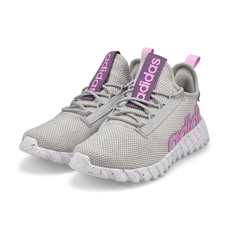 Girls' Kaptir 3.0 K Sneaker - Grey/Pink/Violet