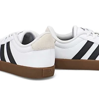 Kids' VL Court 3.0 Lace Up Sneaker - White/Black/G