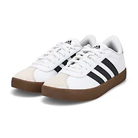 Kids' VL Court 3.0 Lace Up Sneaker - White/Black/G