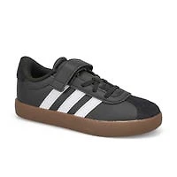 Kids'  VL Court 3.0 EL C Sneaker - Black/White