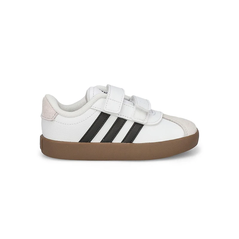 Infants' VL Court 3.0 CF I Lace Up Sneaker - Black