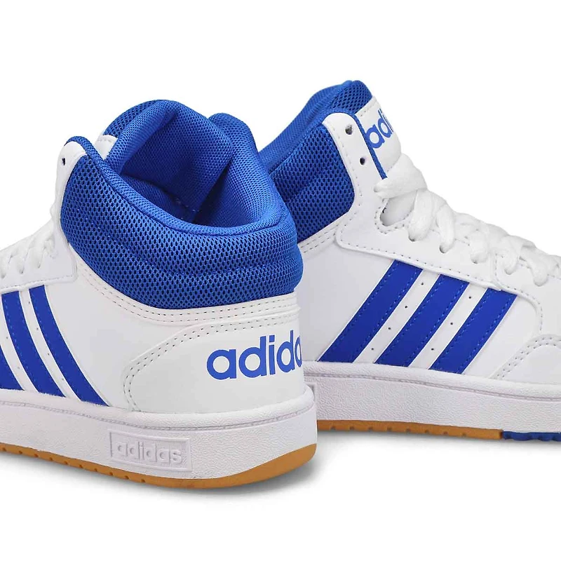 Baskets HOOPS MID 3.0 K, noir/blanc, enfants