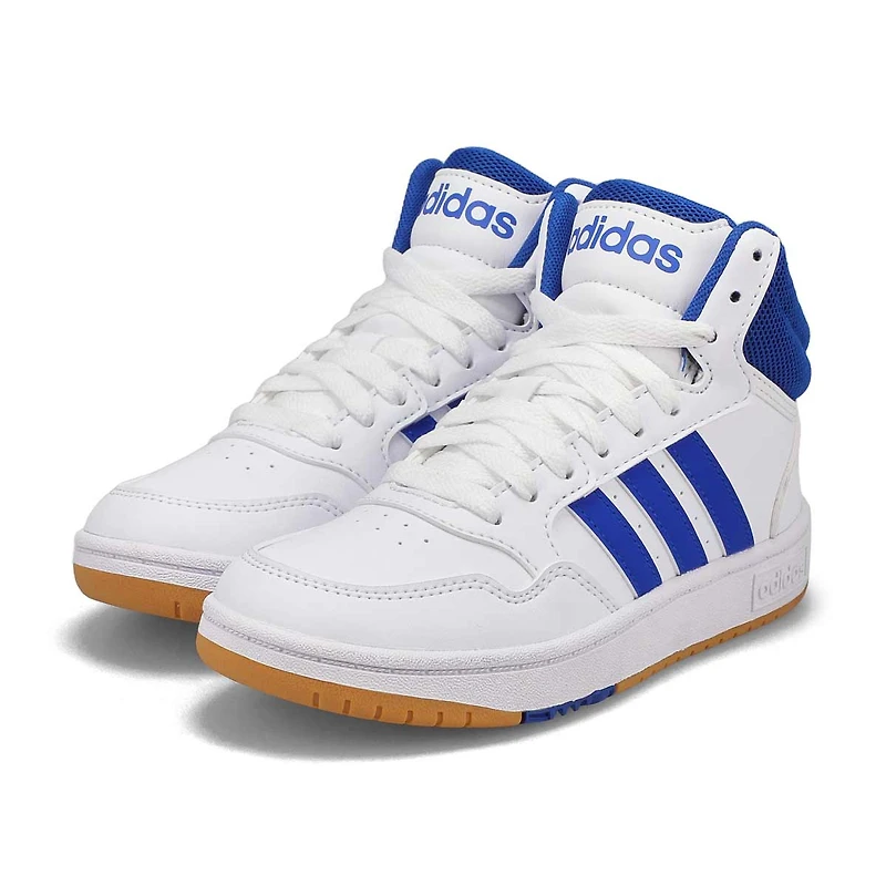 Baskets HOOPS MID 3.0 K, noir/blanc, enfants