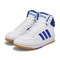 Baskets HOOPS MID 3.0 K, noir/blanc, enfants