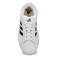 Women's Grand Court Platform Sneaker - White/Black