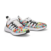 Kids' FortaRun 2.0 EL K Sneaker - White/Black/Gree