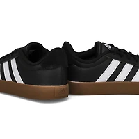 Kids' VL Court 3.0 Lace Up Sneaker - White/Black/G