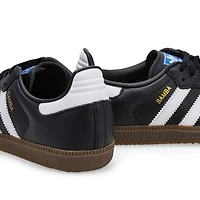Kids'  Samba OG J Lace Up Sneaker - Black/White/Gu