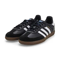 Kids'  Samba OG J Lace Up Sneaker - Black/White/Gu