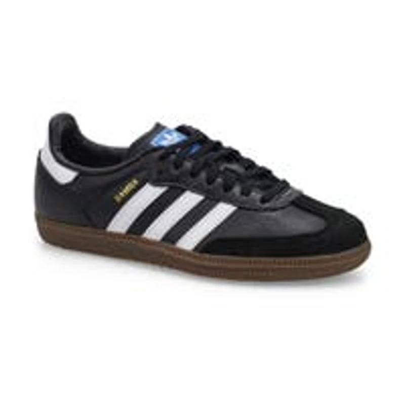 Kids' Samba OG J Lace Up Sneaker - White/Black/Gu
