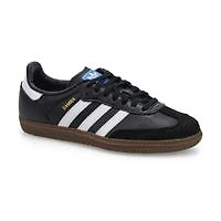 Kids'  Samba OG J Lace Up Sneaker - White/Black/Gu