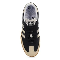 Women's  Samba OG Lace Up Sneaker -Black/Wonder Wh