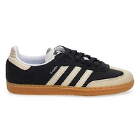 Women's  Samba OG Lace Up Sneaker -Black/Wonder Wh