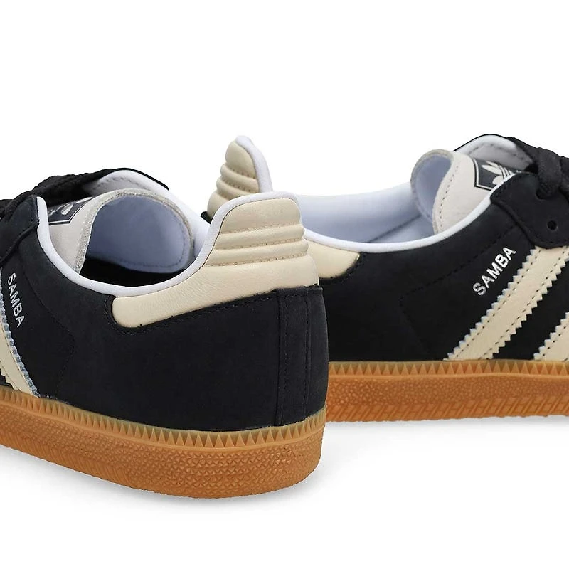 Women's  Samba OG Lace Up Sneaker -Black/Wonder Wh