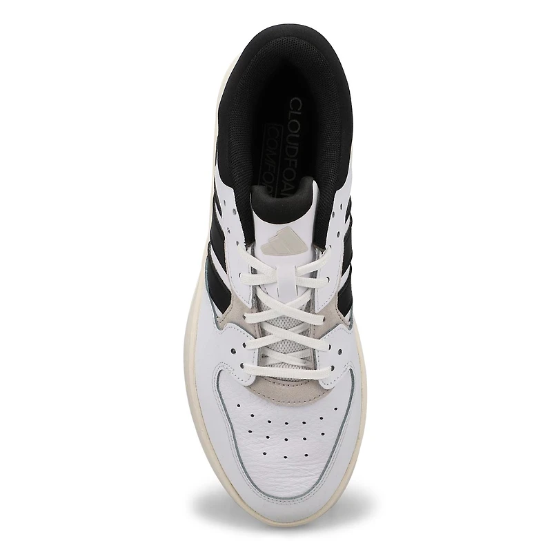 Men's Court 24 Lace Up Sneaker - White/Core Black/