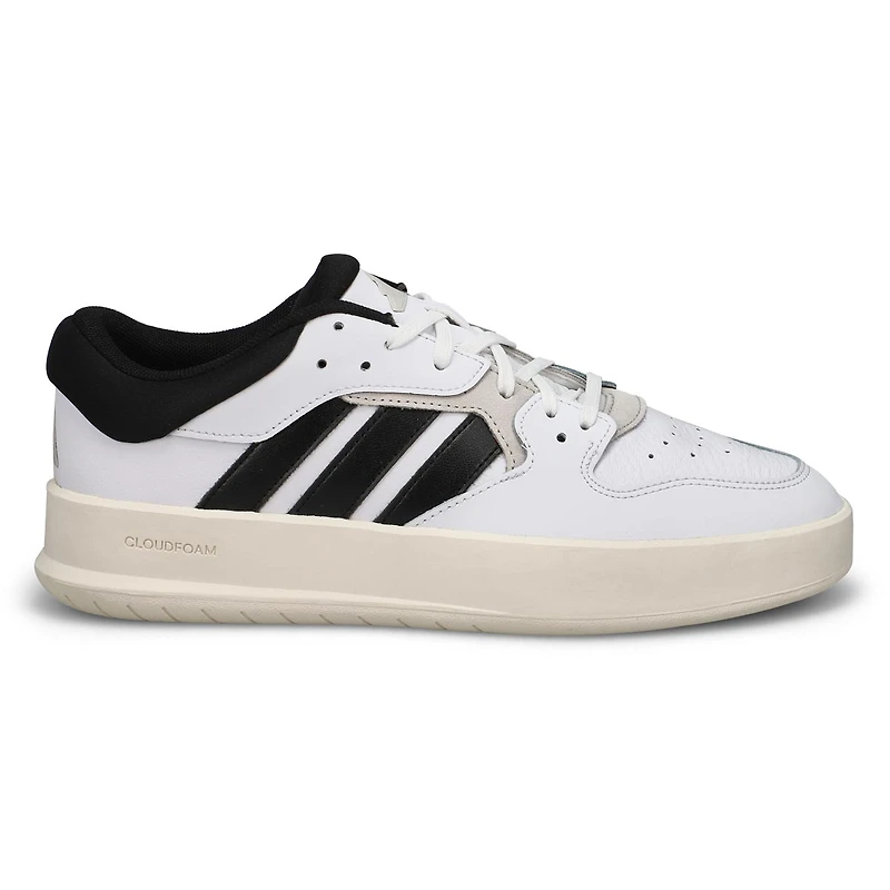 Men's Court 24 Lace Up Sneaker - White/Core Black/