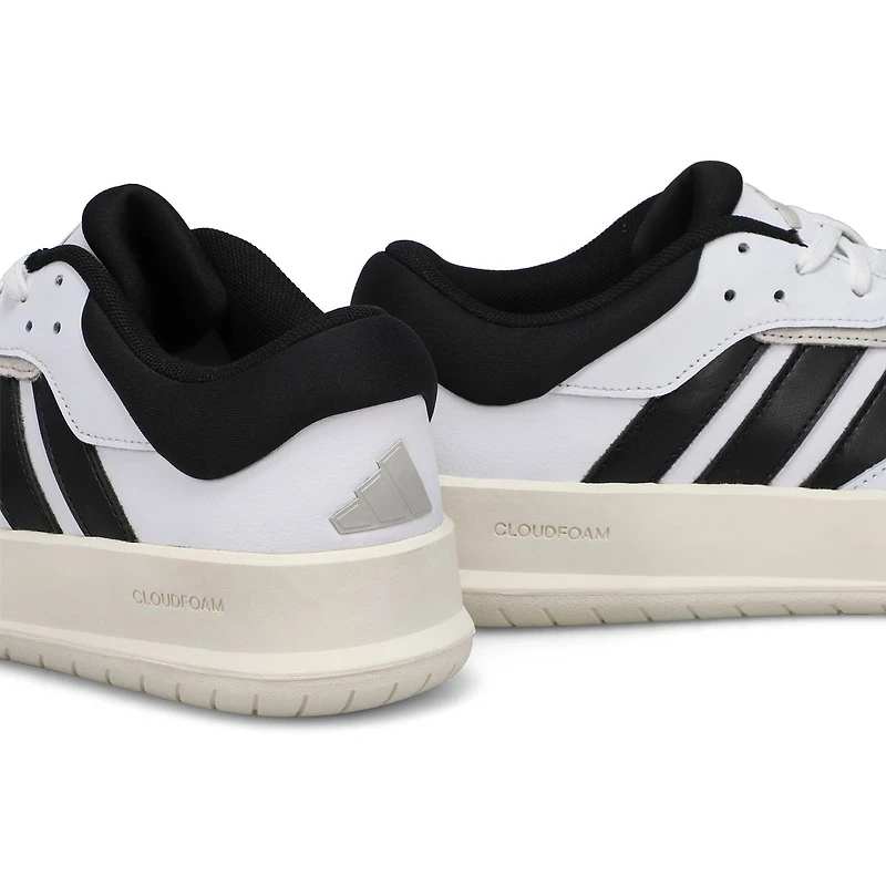 Men's Court 24 Lace Up Sneaker - White/Core Black/