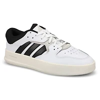 Baskets  lacets COURT 24, blanc/noir/blanc, homme