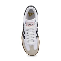 Kids'  Samba Lace Up Sneaker - White/Black