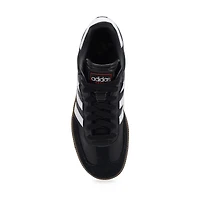 Kids'  Samba Lace Up Sneaker - Black/White
