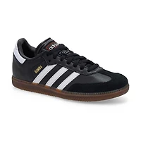 Kids'  Samba Lace Up Sneaker - Black/White