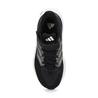 Kids'  UltraRun 5 EL C Sneaker - Black/White/White