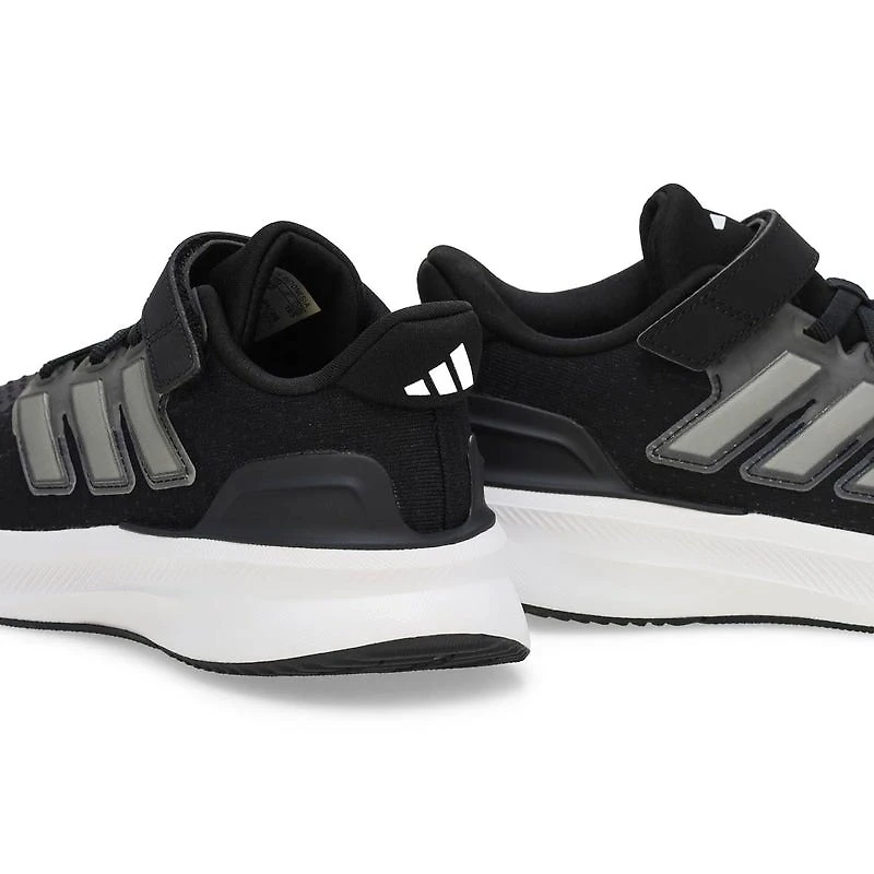 Kids' UltraRun 5 EL C Sneaker - Black/White/White