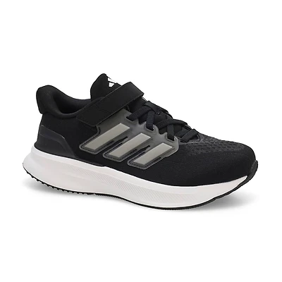 Kids'  UltraRun 5 EL C Sneaker - Black/White/White