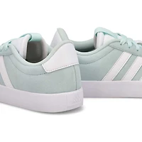 Women's  VL Court 3.0 Suede Lace Up Sneaker - Halo