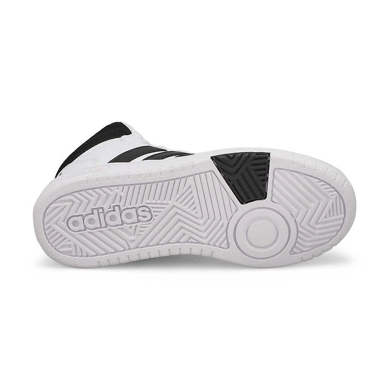 Baskets HOOPS MID 3.0 K, noir/blanc, enfants