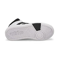 Baskets HOOPS MID 3.0 K, noir/blanc, enfants