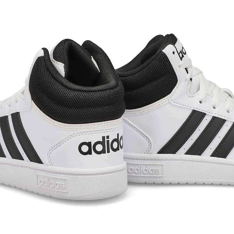Baskets HOOPS MID 3.0 K, noir/blanc, enfants