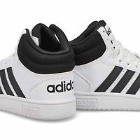 Baskets HOOPS MID 3.0 K, noir/blanc, enfants