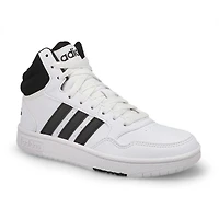 Baskets HOOPS MID 3.0 K, noir/blanc, enfants