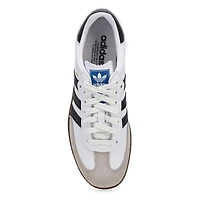 Baskets  lacets SAMBA OG, noir/blanc/argent mtal