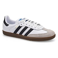 Baskets  lacets SAMBA OG, noir/blanc/argent mtal