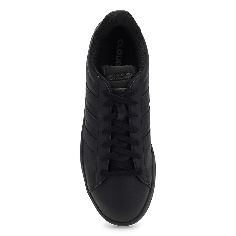 Men's Grand Court 3.0 Lace Up Sneaker - White/Blac