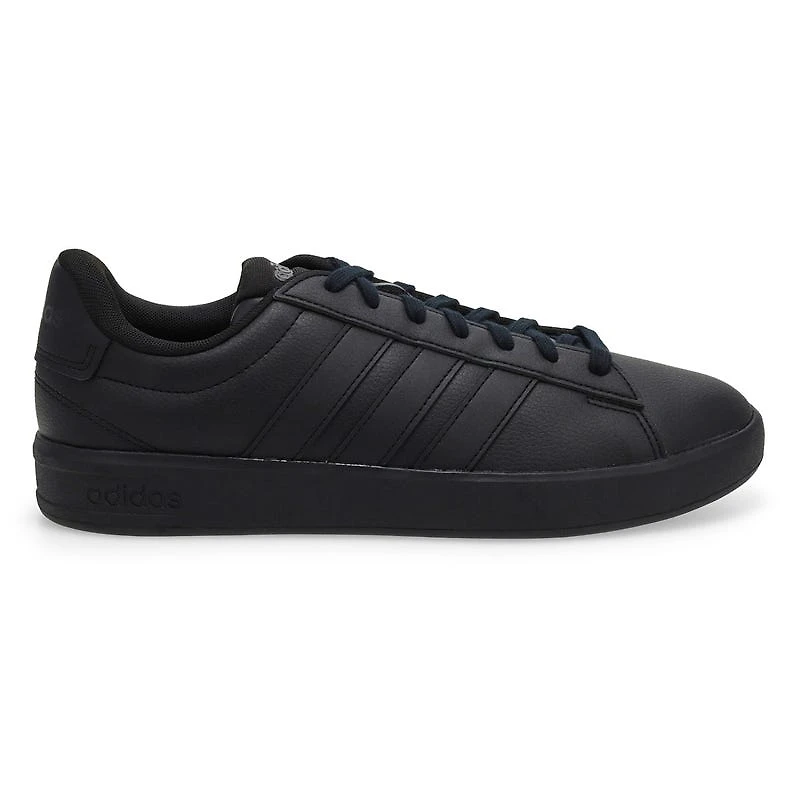 Men's Grand Court 3.0 Lace Up Sneaker - White/Blac