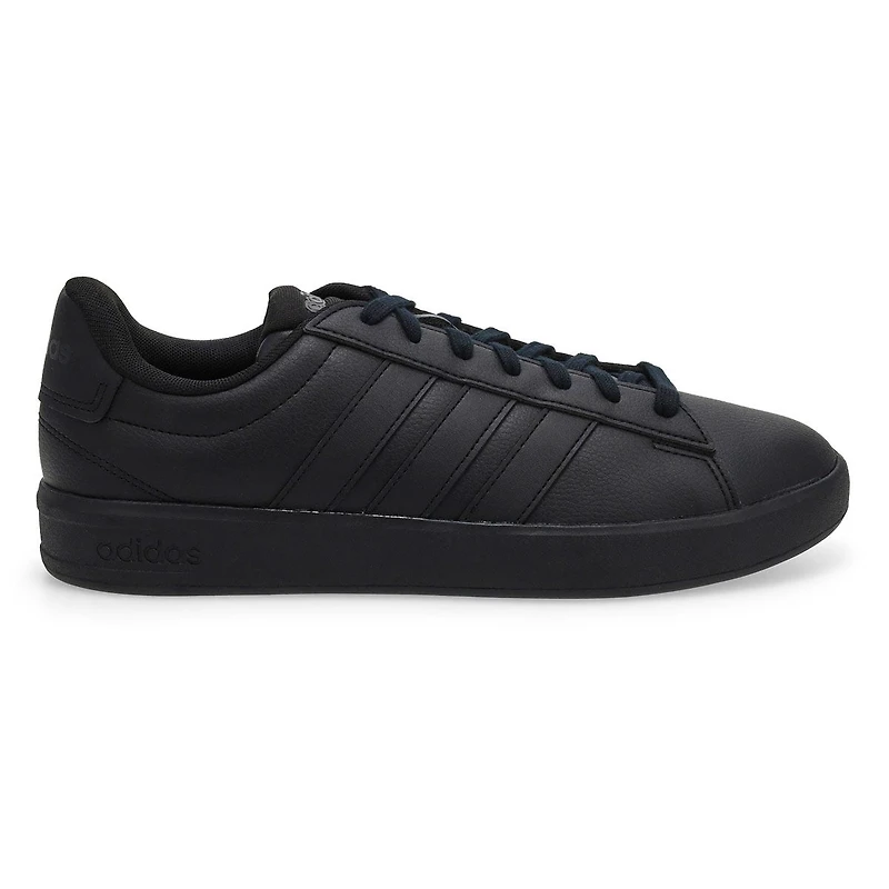 Men's Grand Court 3.0 Lace Up Sneaker - White/Blac