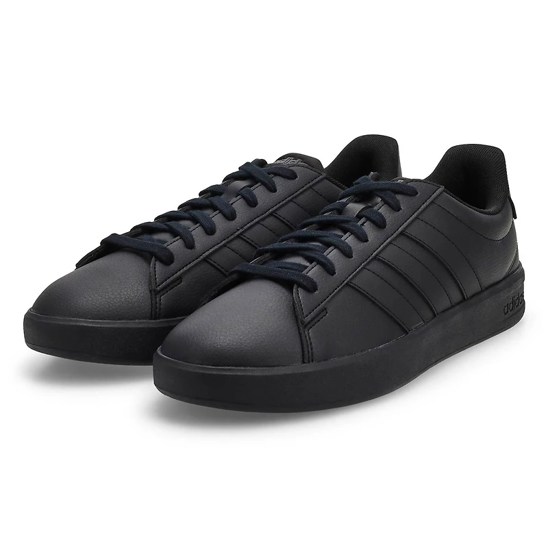 Men's Grand Court 3.0 Lace Up Sneaker - White/Blac