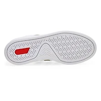 Baskets  lacets GRAND COURT 3.0, blanc/mtallique
