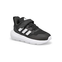 Infants' FortaRun 3.0 EL I Sneaker- Black/White/Bl