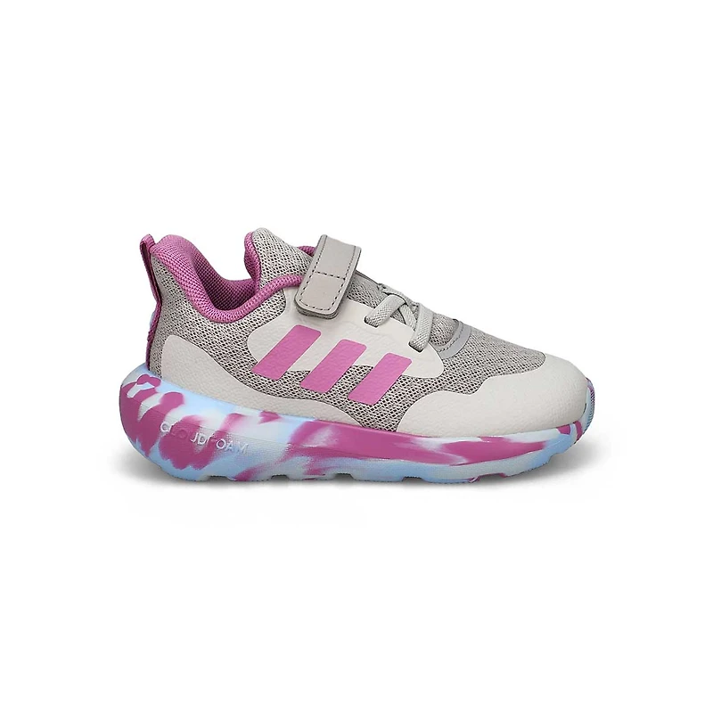 Infants' FortaRun 3.0 EL I Sneaker - Grey/Purple/G